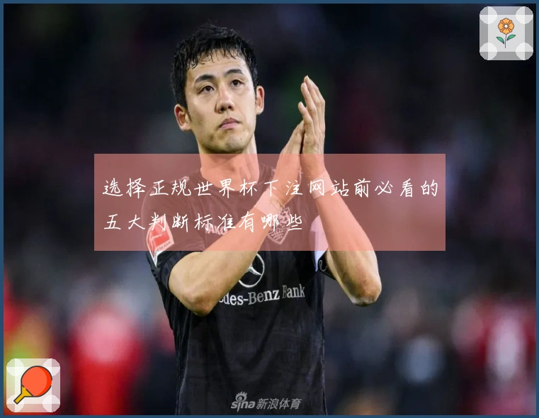 选择正规世界杯下注网站前必看的五大判断标准有哪些
